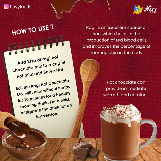 Sprouted Ragi Hot Chocolate 250g