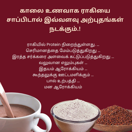 Sprouted Ragi Hot Chocolate 250g