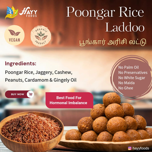 Poongar Red Rice Laddoo 250g