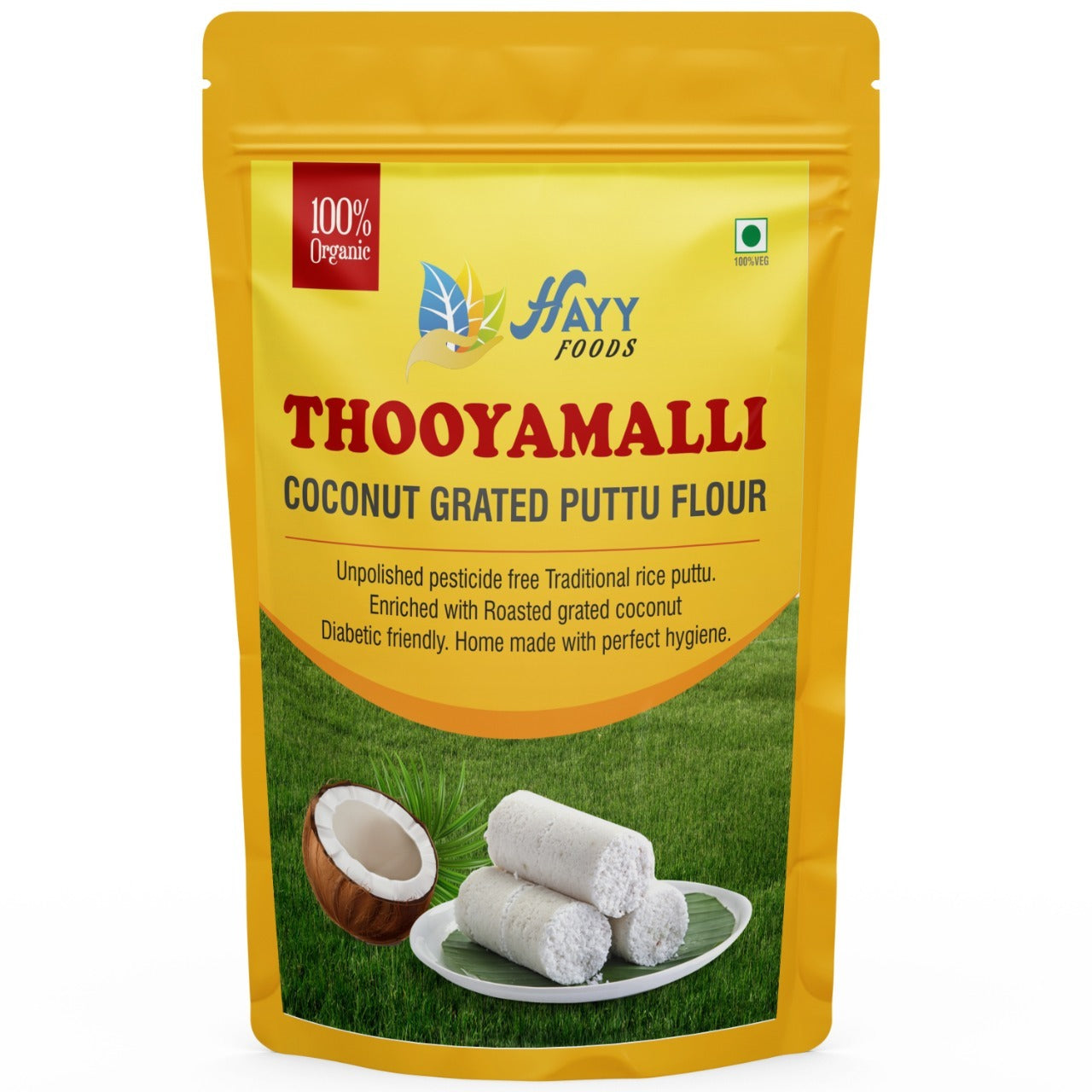 Thooyamalli Rice Puttu Flour 500g
