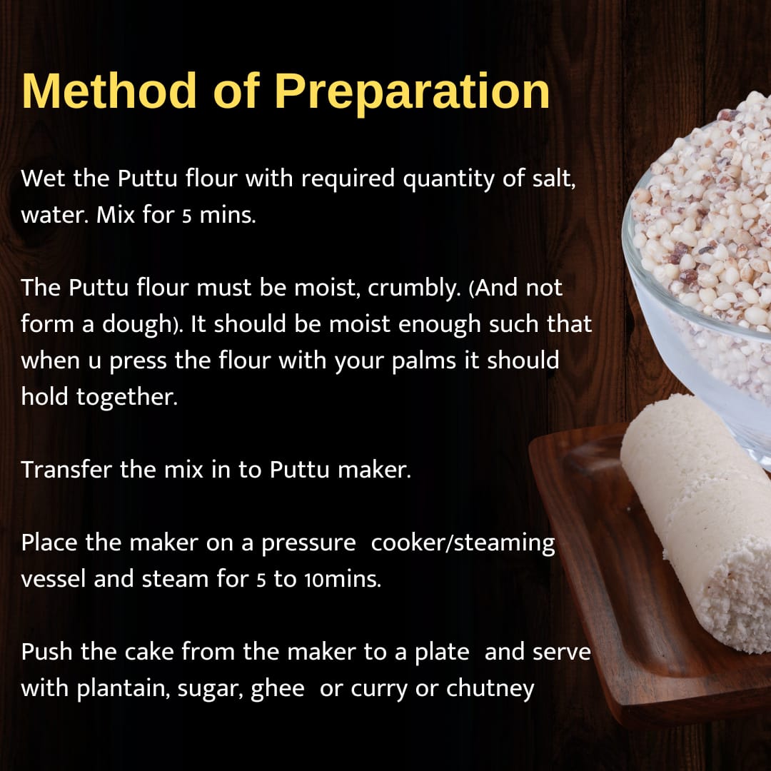 Iron Sorghum Coconut Puttu Flour 500g