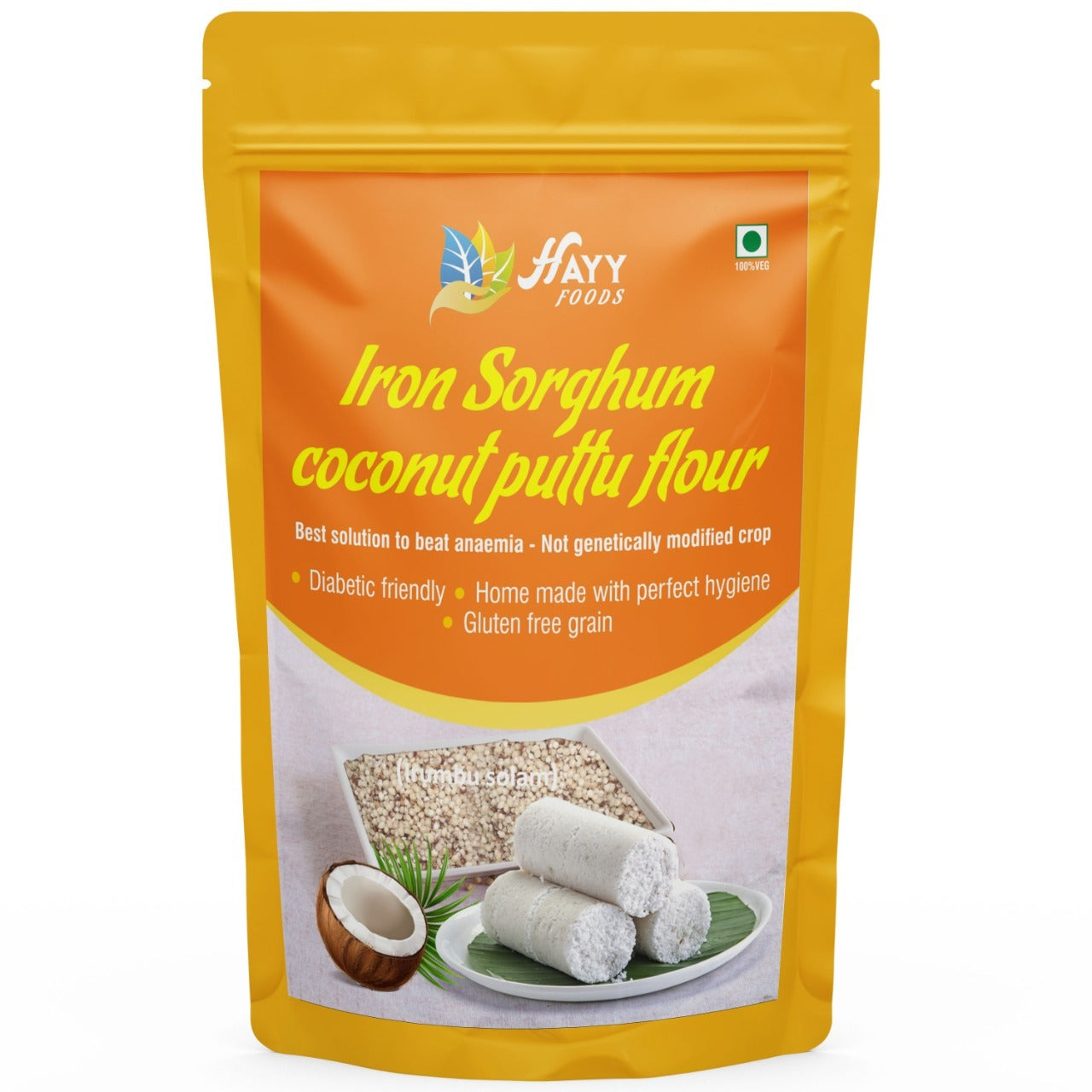 Iron Sorghum Coconut Puttu Flour 500g