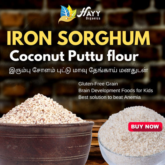 Iron Sorghum Coconut Puttu Flour 500g