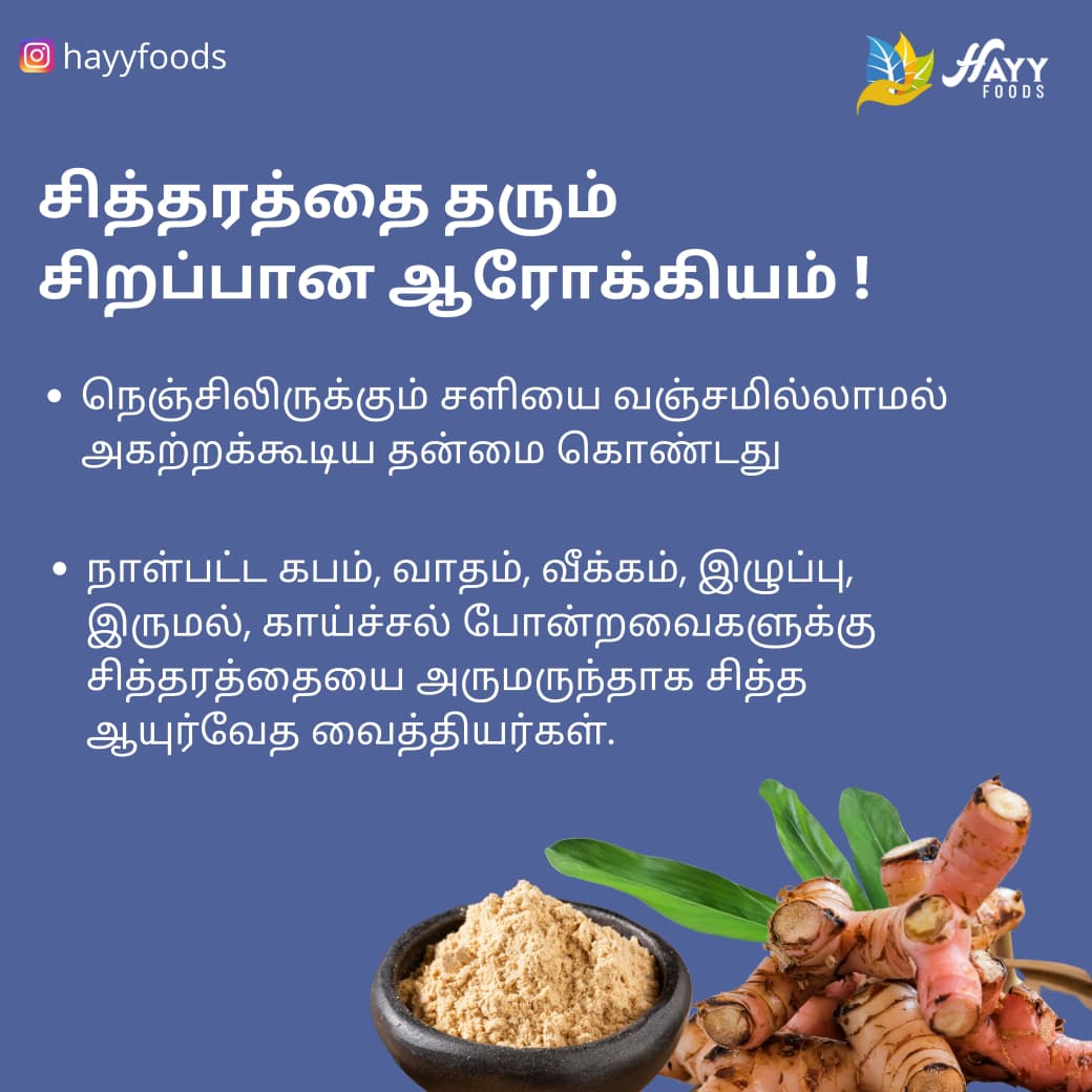 Sitharathai Galangal Podi சித்தரத்தைப் பொடி 250g