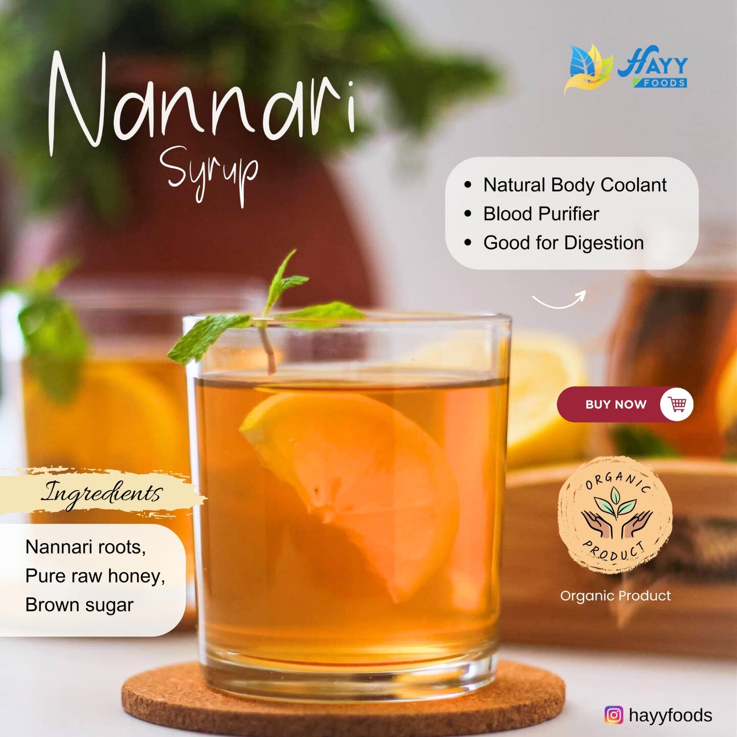 Nannari Syrup 200ml