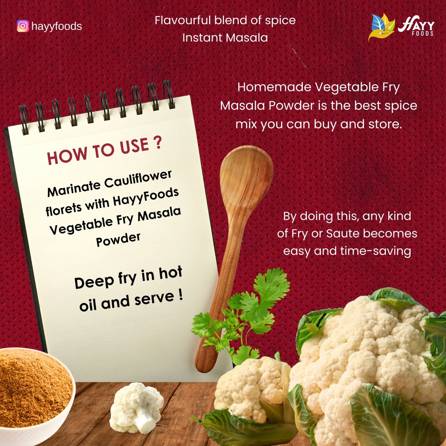 Vegetable Fry Masala Powder