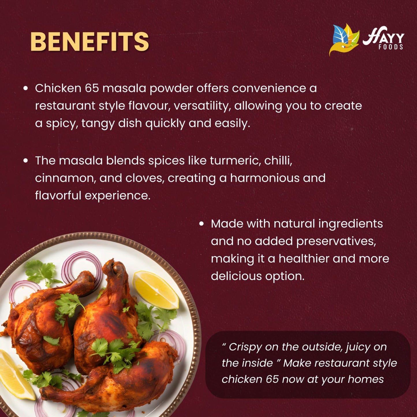 Chicken 65 Masala Powder