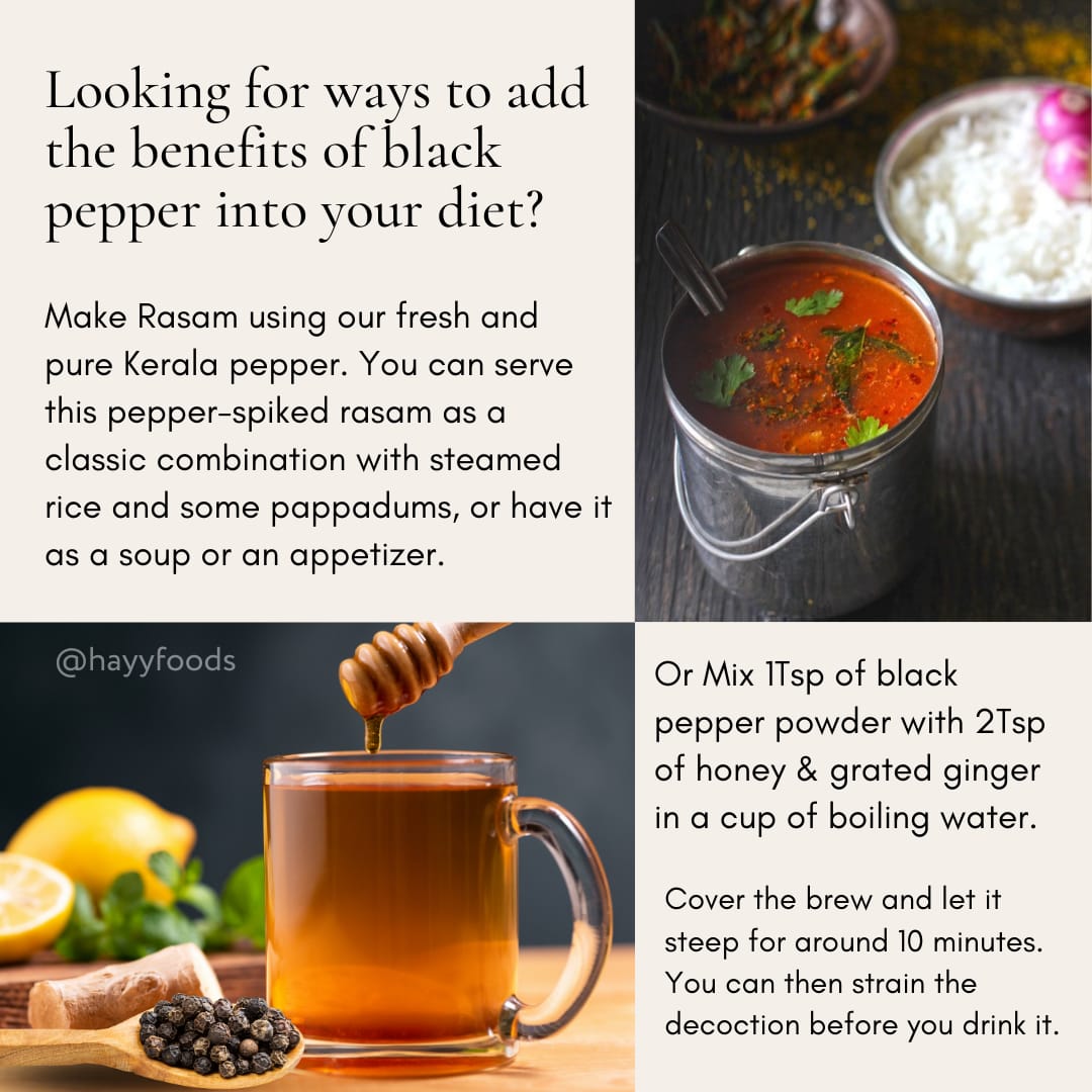 Organic Black Pepper 200g