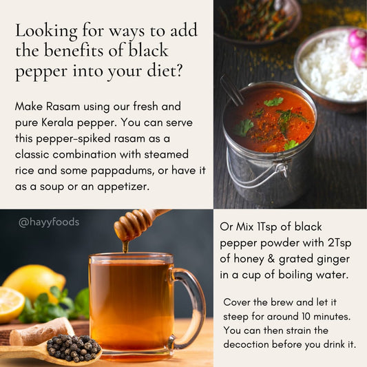 Organic Black Pepper 200g