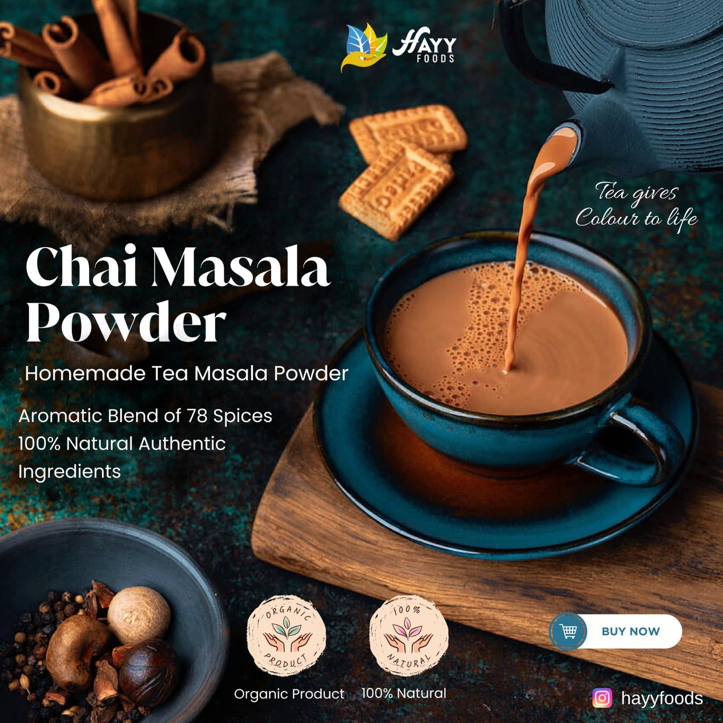 Chai Masala Powder - Tea Masala 50g