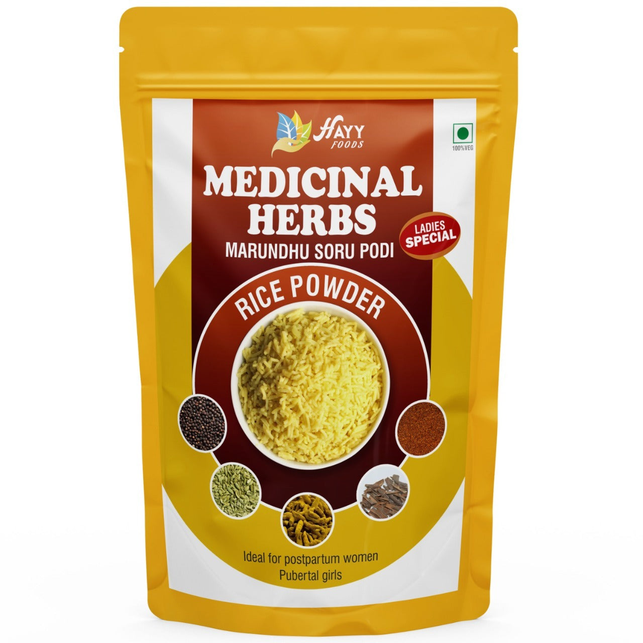 Marundhu Soru Podi - Herbs Rice Powder 250g