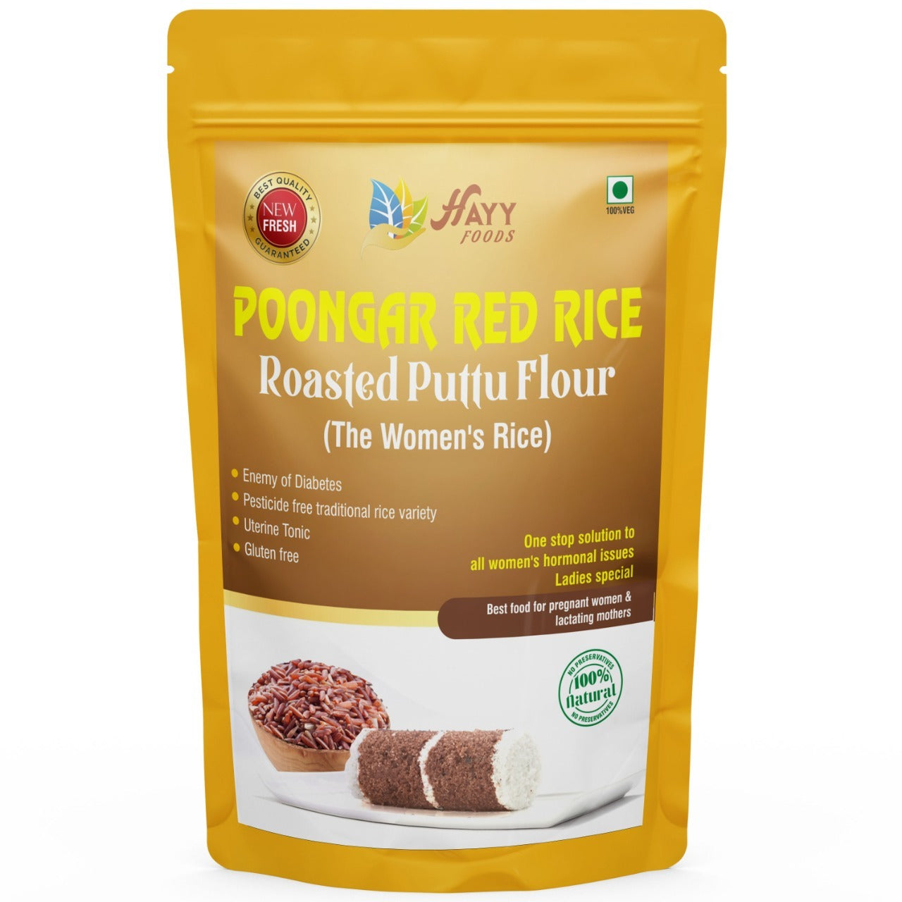 Poongar Red Rice Puttu