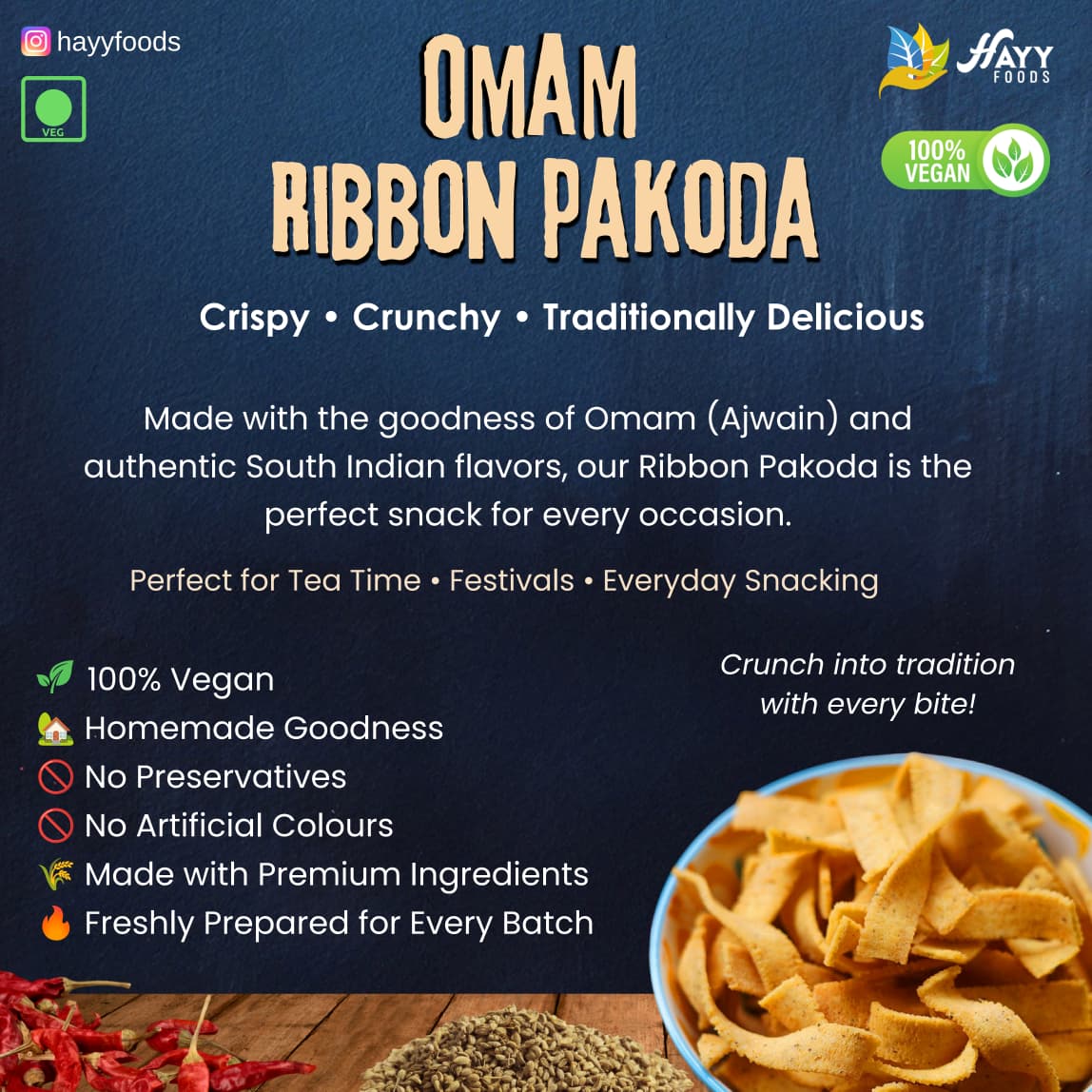 Omam Ribbon Pakoda 250g