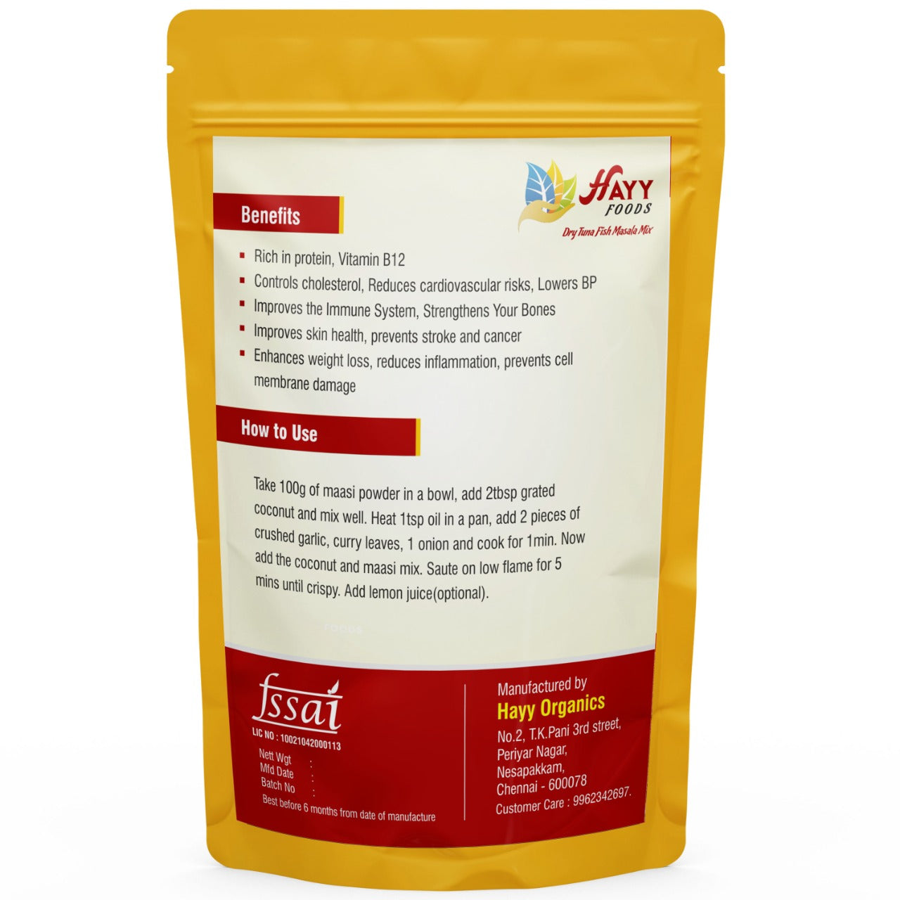 Tuna Fish Crumbs With Masala 250g