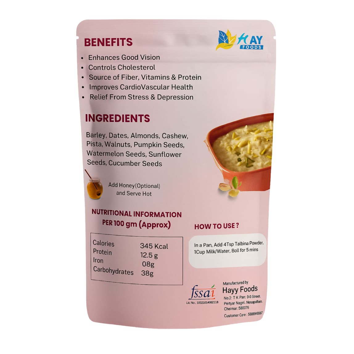 Talbina – Barley /Jau Porridge