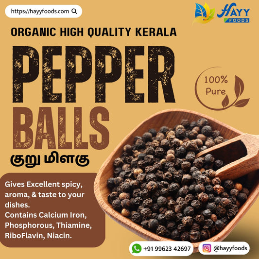 Organic Black Pepper 200g
