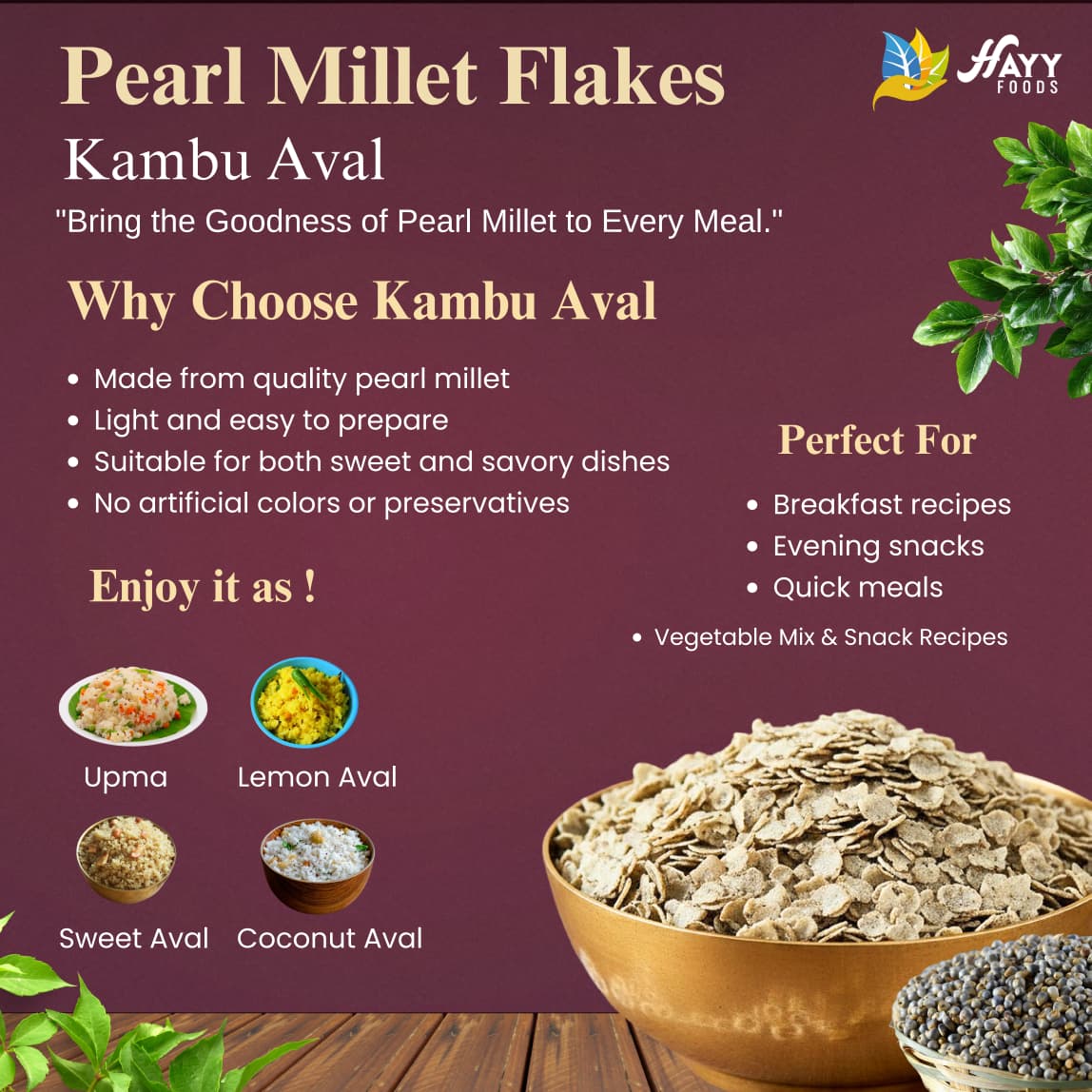 Kambu Bajra Flakes (Aval)
