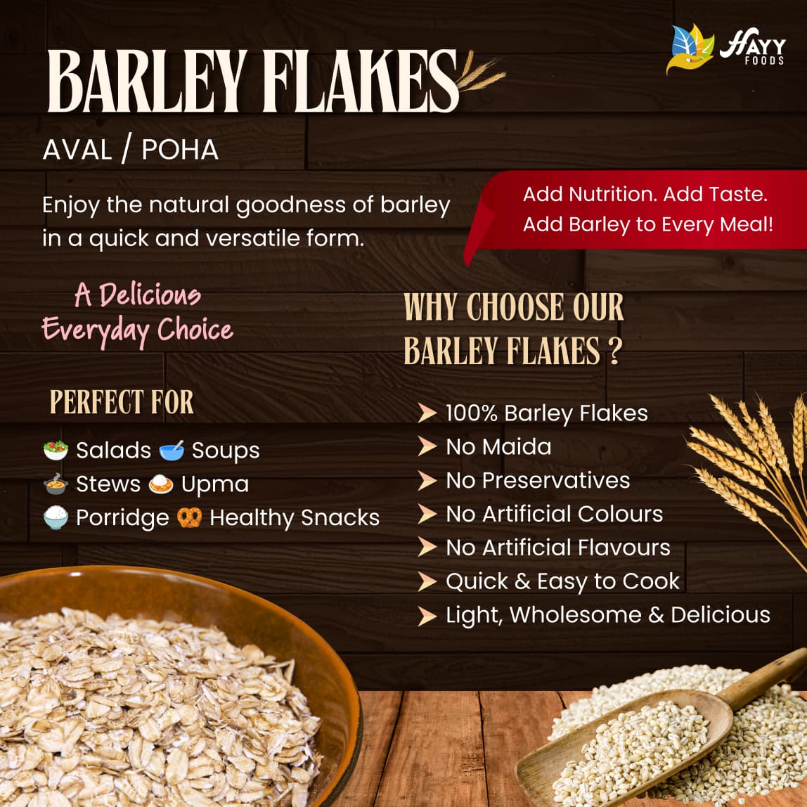 Barley Flakes (Barley Aval)