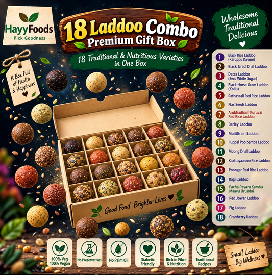 Assorted Laddoo Gift Box – 18 Varieties