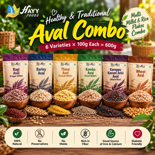 6 Varieties Aval Combo – 600g