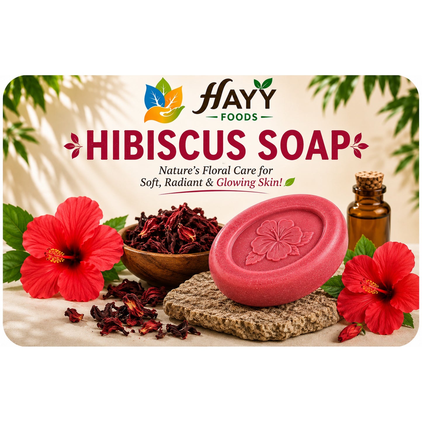 Hibiscus Soap