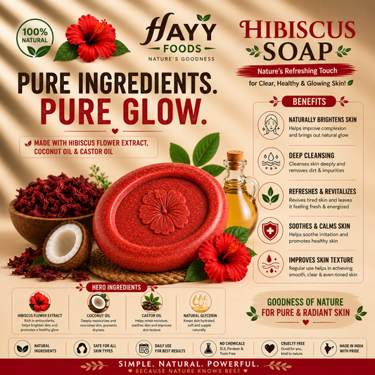 Hibiscus Soap