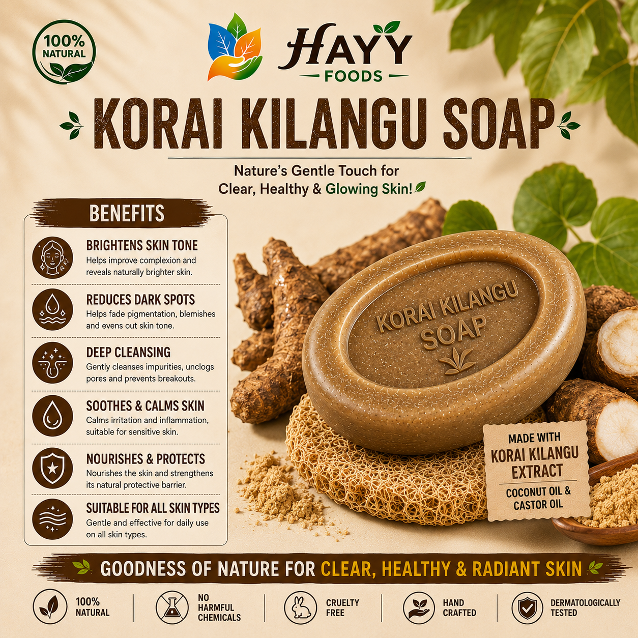 Korai Kilangu Soap