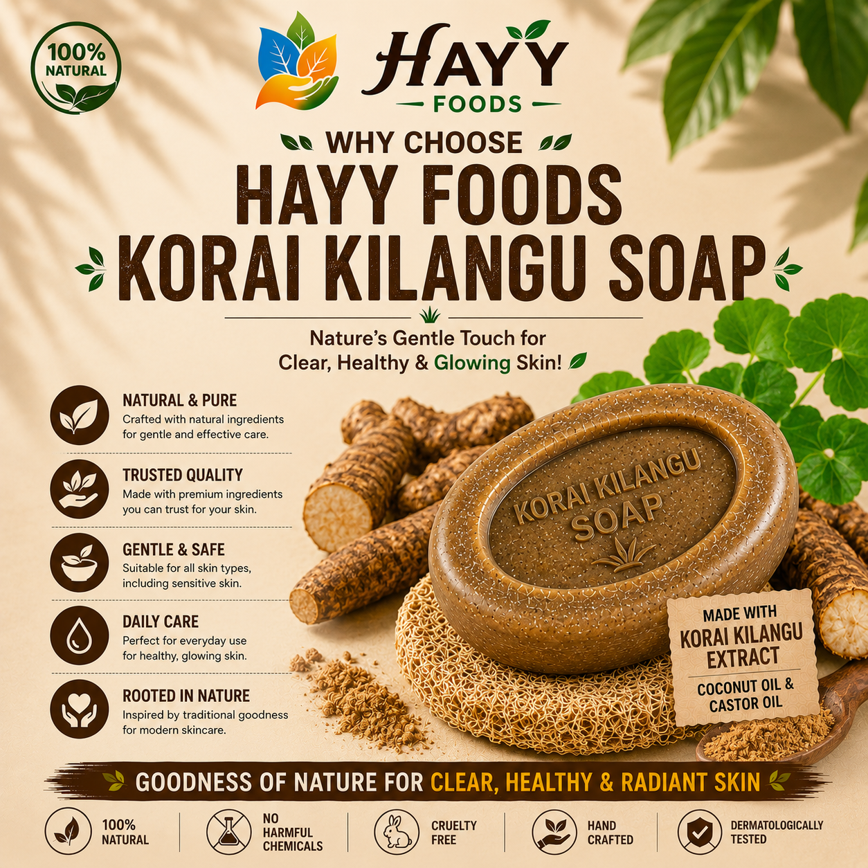 Korai Kilangu Soap