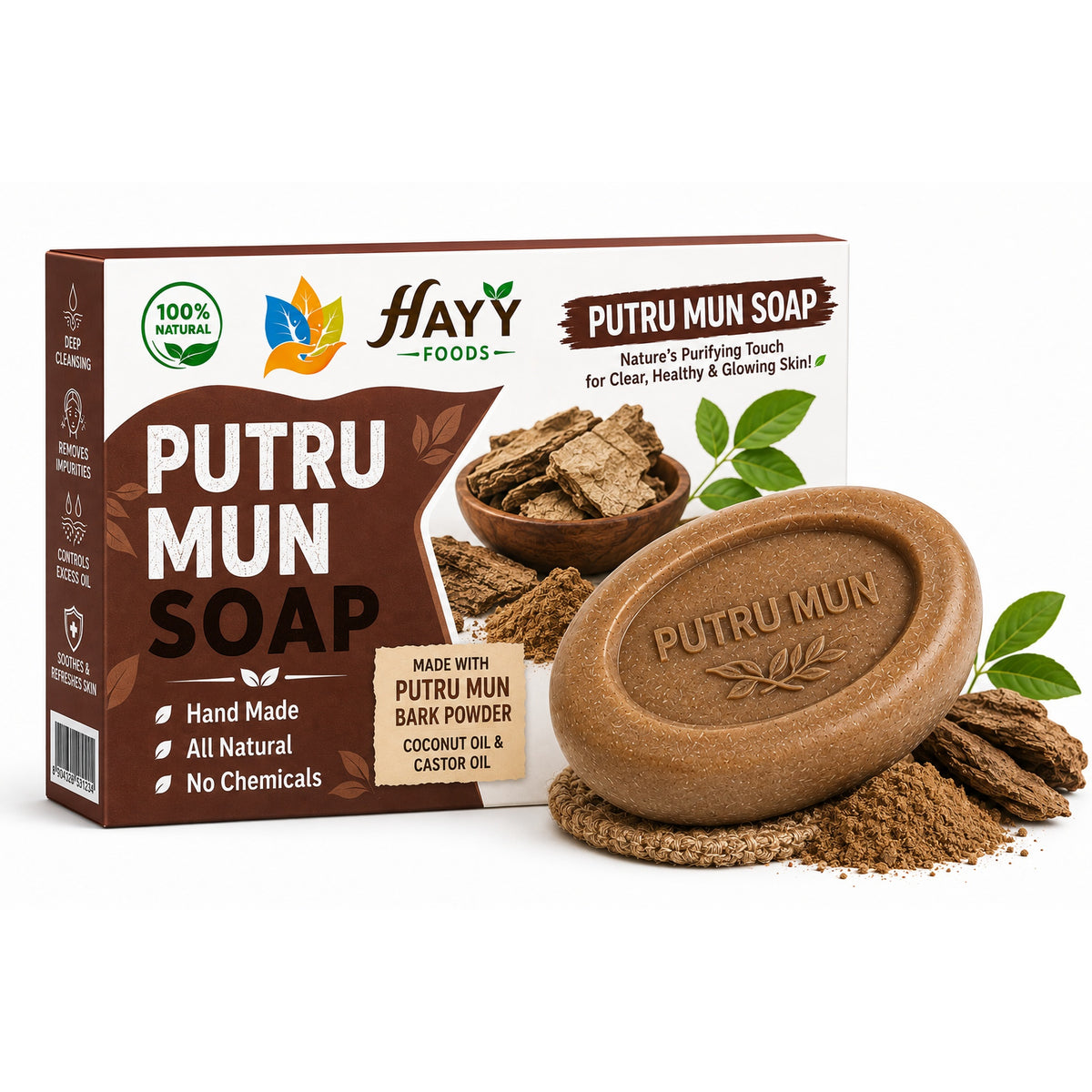 Putru Man (புற்று மண) Soap - Anthil Soil Soap