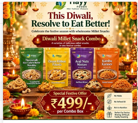 Millet Snack Combo – 4 Varieties