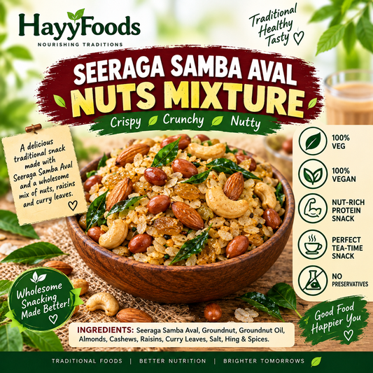 Aval Nuts Mixture - Seeraga Samba