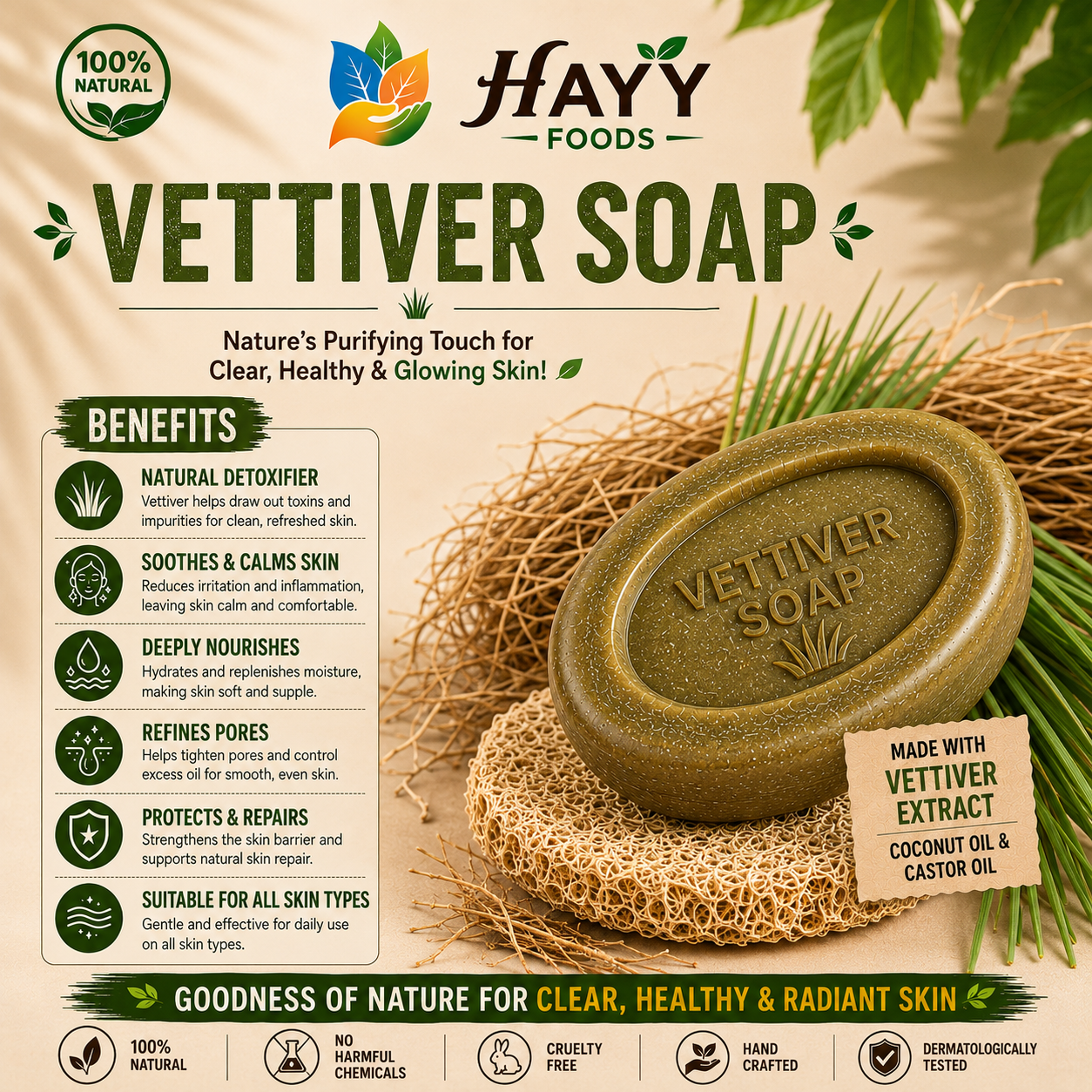 Vettiver Soap
